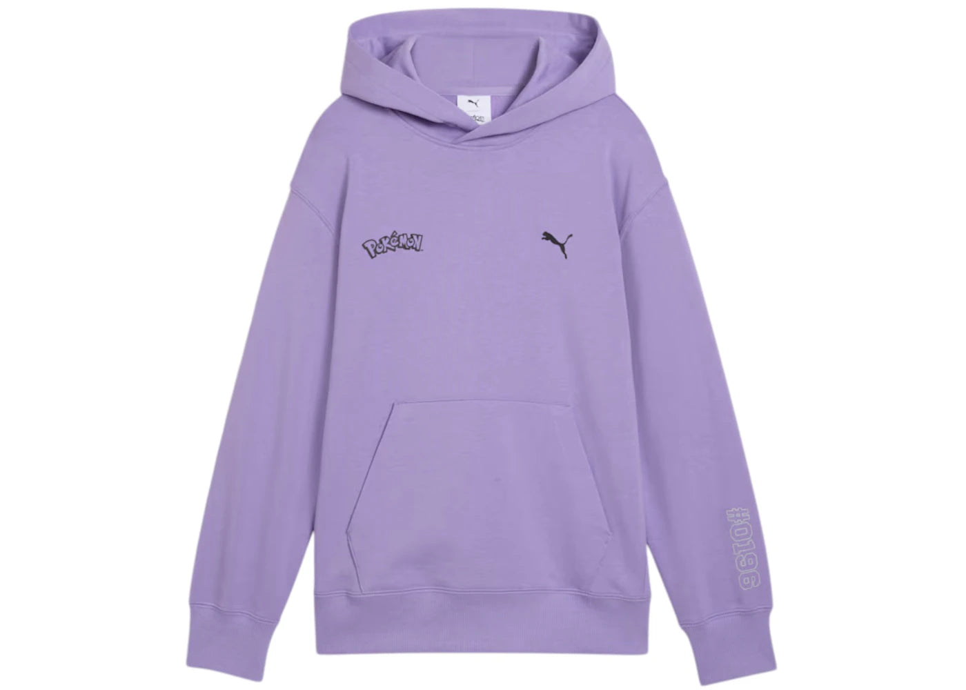 Puma x Pokemon Kids Relaxed Graphic Hoodie Lavender Alert - main view