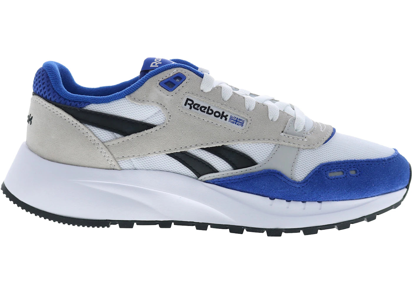 Reebok Classic Leather 2400-White Boundless Blue Black