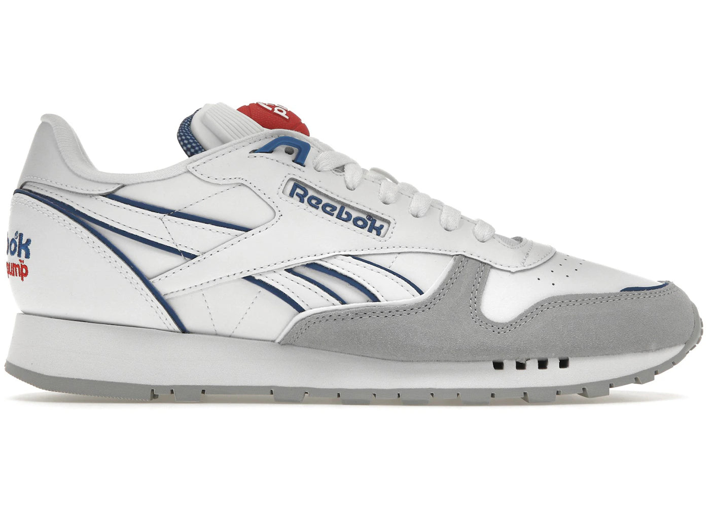 Reebok Classic Leather-The Pump White Vector Blue