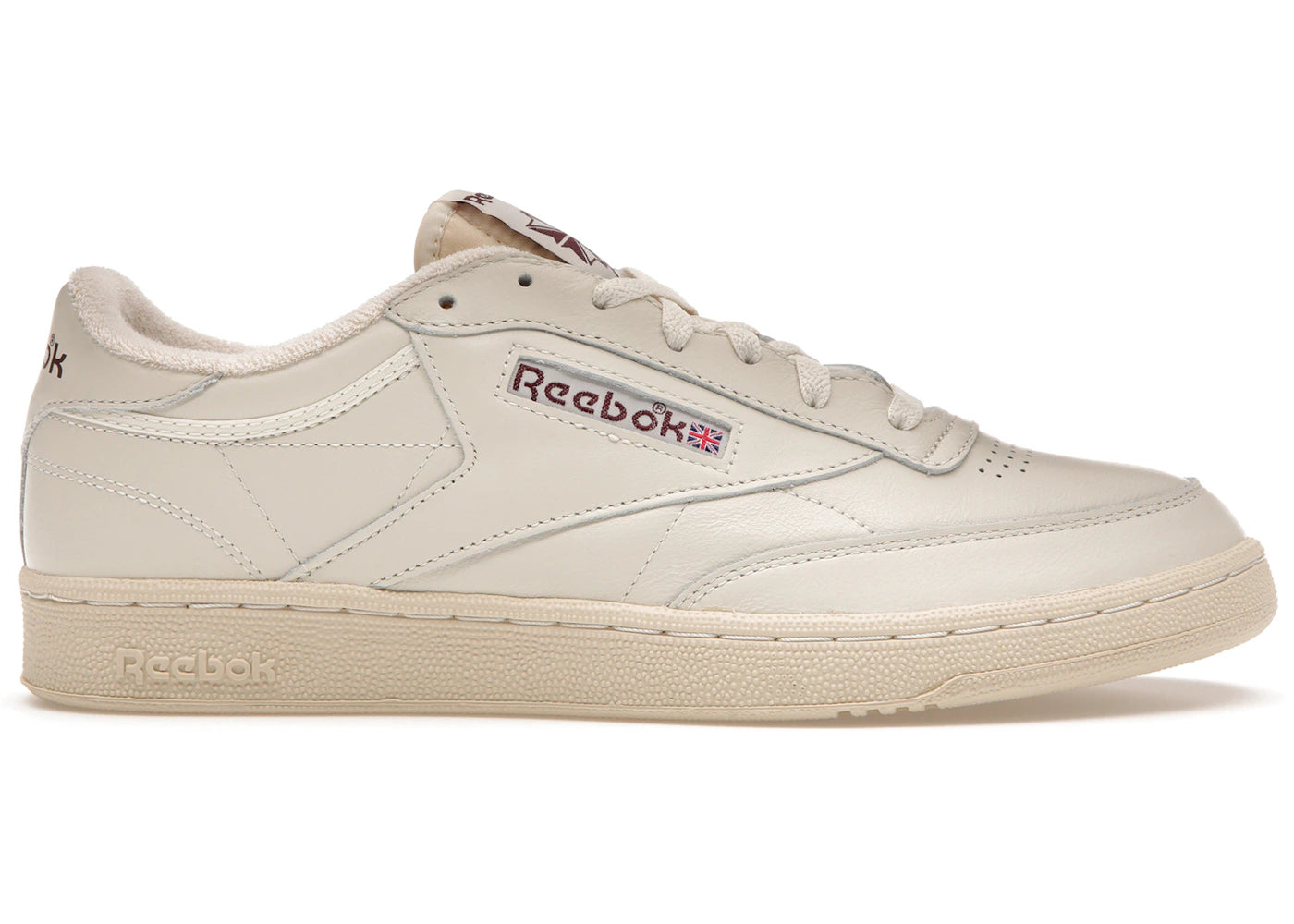 Reebok Club C 85-Chalk Alabaster Maroon