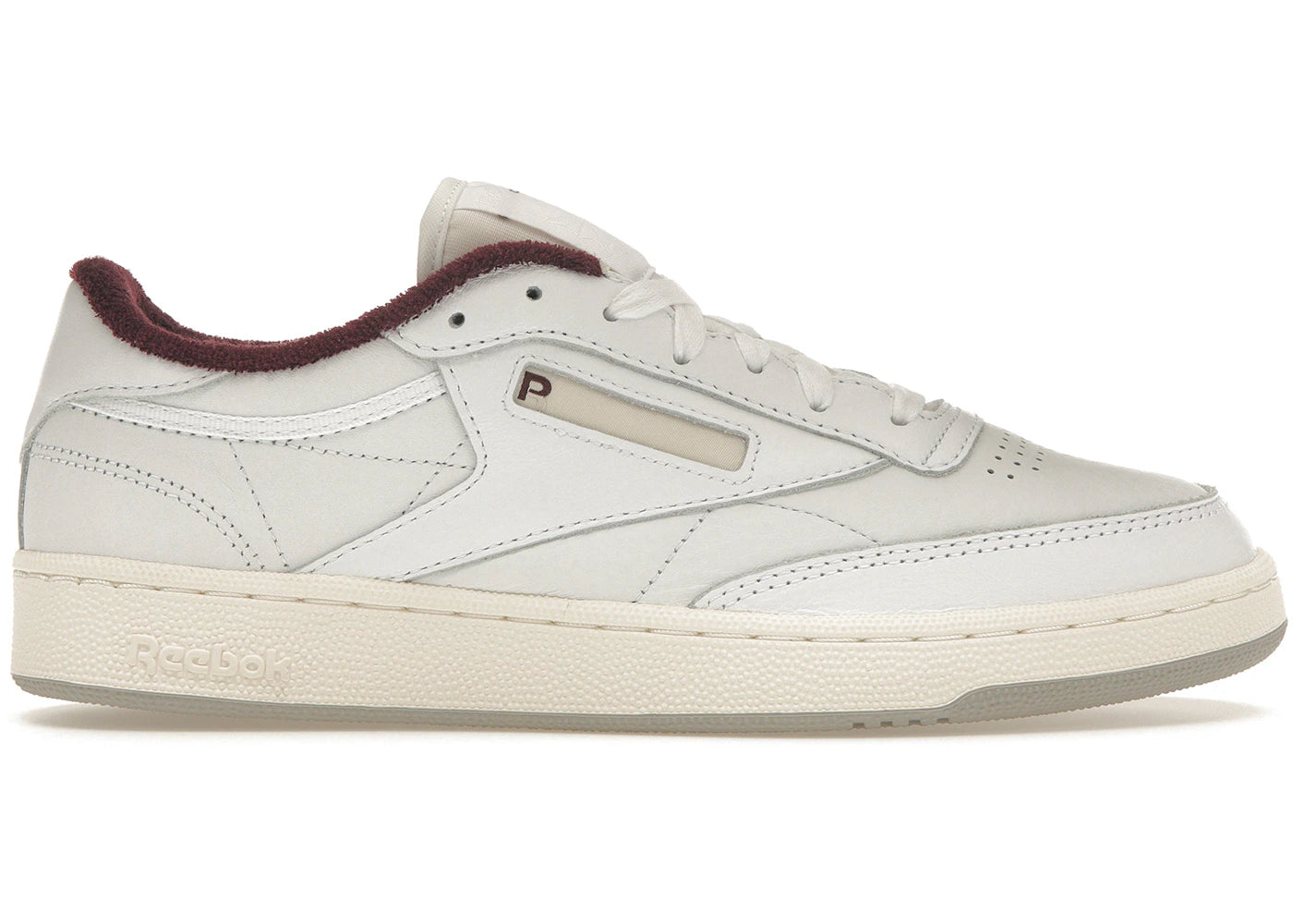 Reebok Club C 85-Packer Shoes Chalk White Maroon