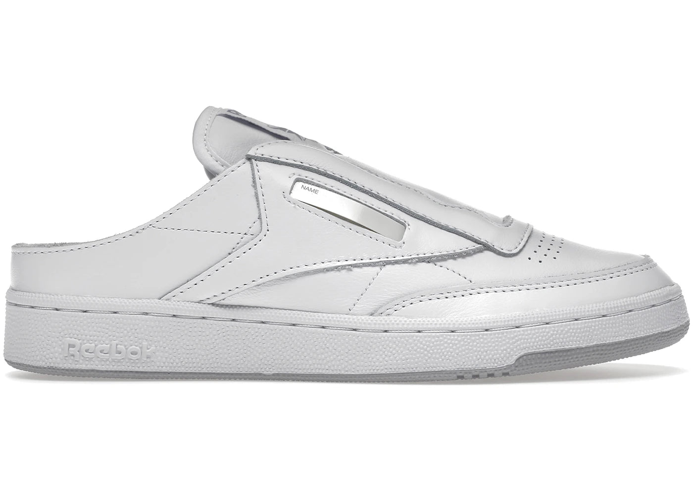 Reebok Club C Laceless Mule-Beams White