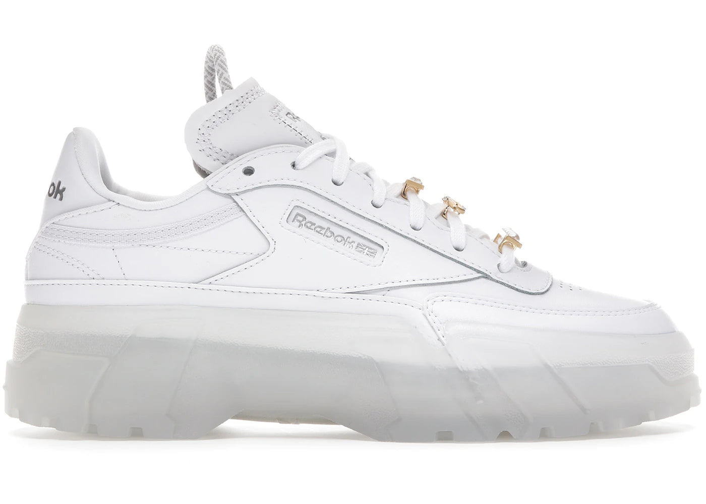 Chaussures Reebok Club C Cardi B blanches (Femme)