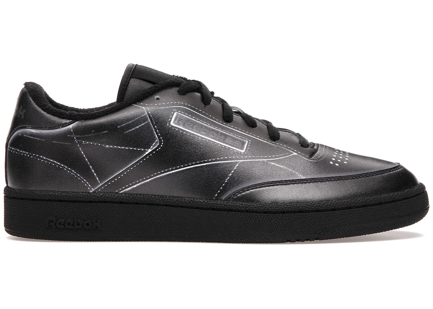 Reebok Club C Maison Margiela Black