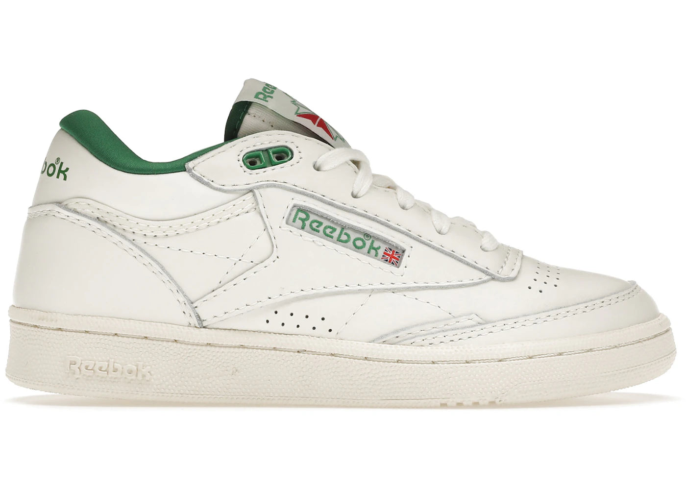 Reebok Club C Mid II-Chalk Classic Green