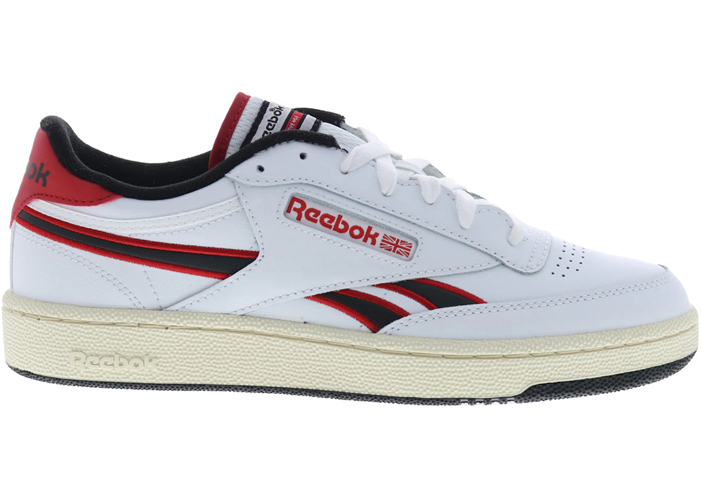 Reebok Club C Revenge-White Vector Red Black