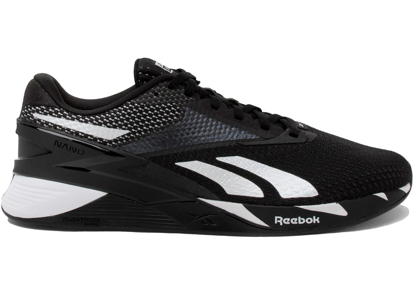 Chaussures Reebok Nano X3-Core noires blanches
