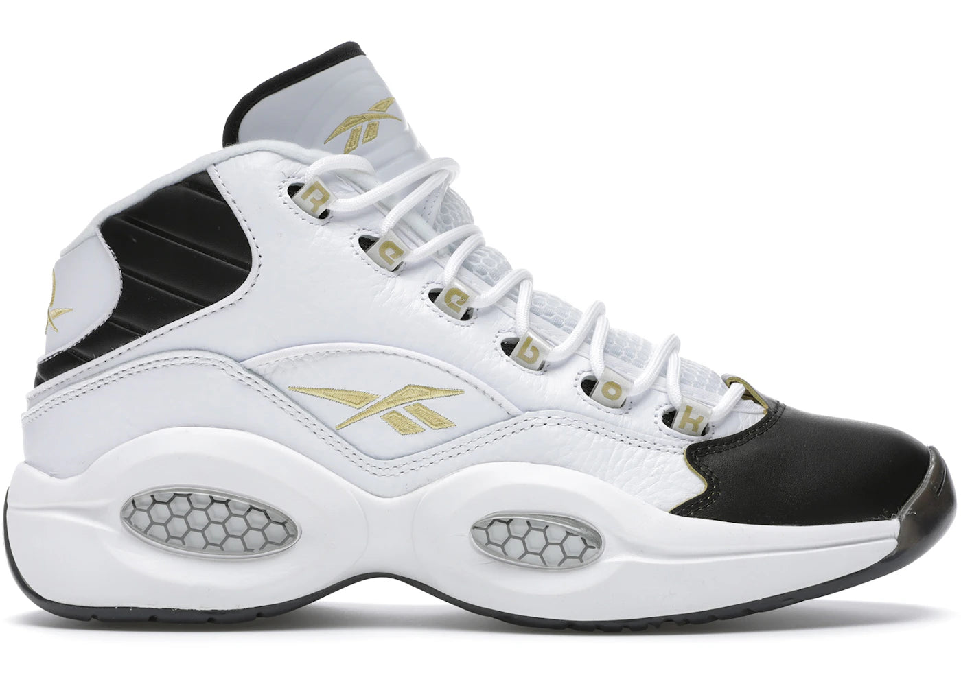 Reebok Question Mid-Black Toe