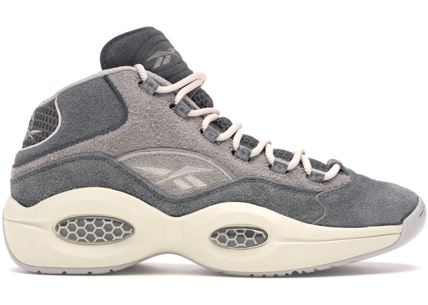 Reebok Question Mid-Grey Suede
