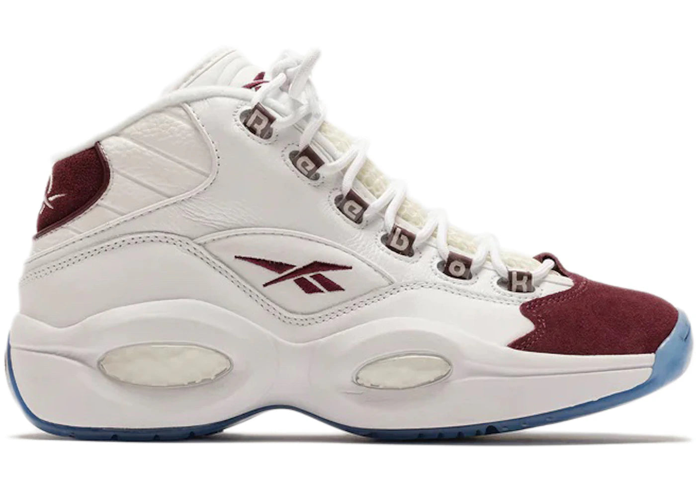 Reebok Question Mid-Packer Shoes Burgundy