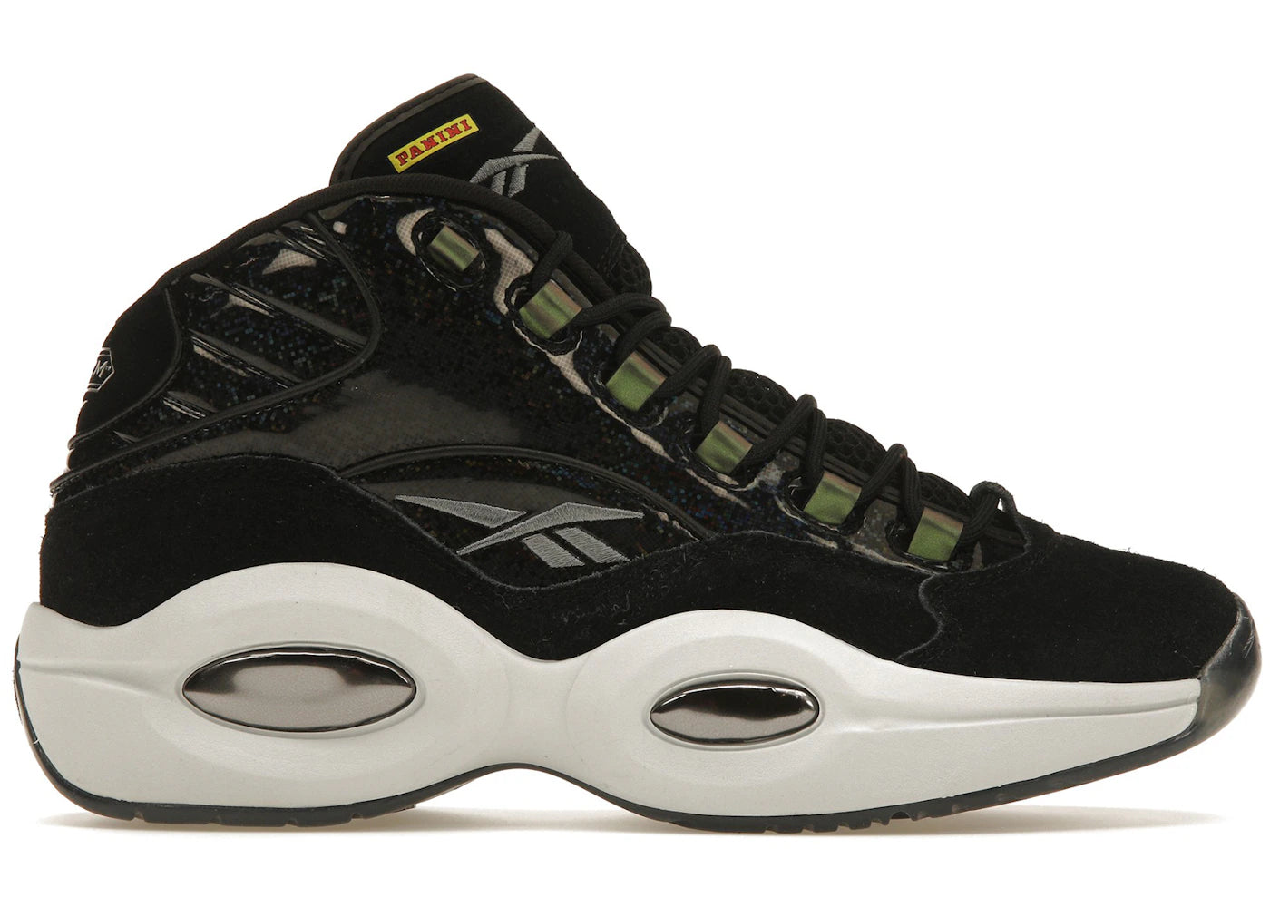Reebok Question Mid-Panini Black Pulsar Prizm
