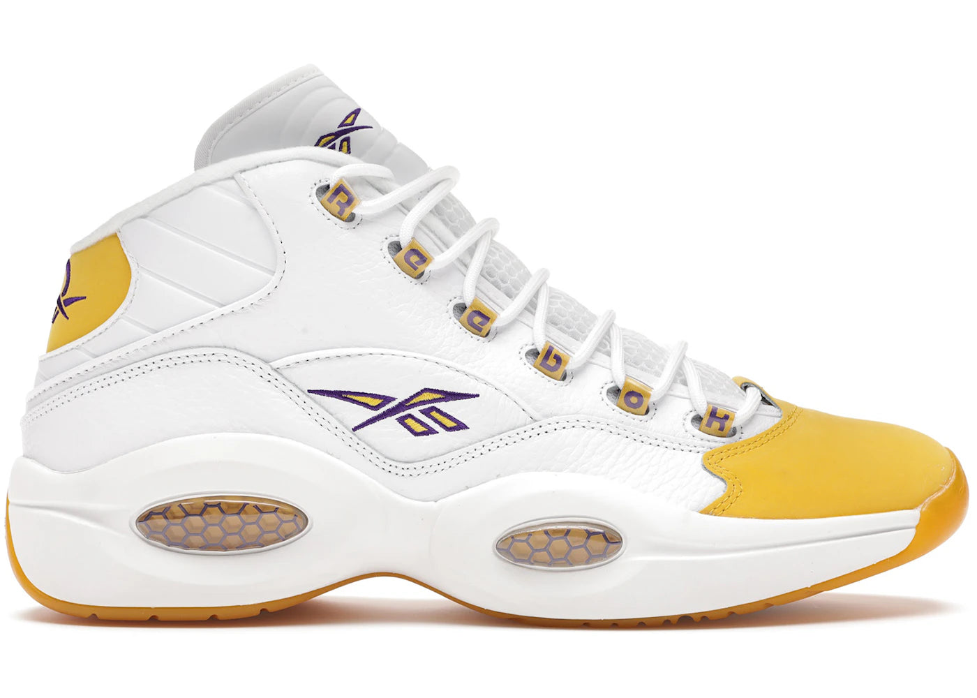 Reebok Question Mid-Yellow Toe