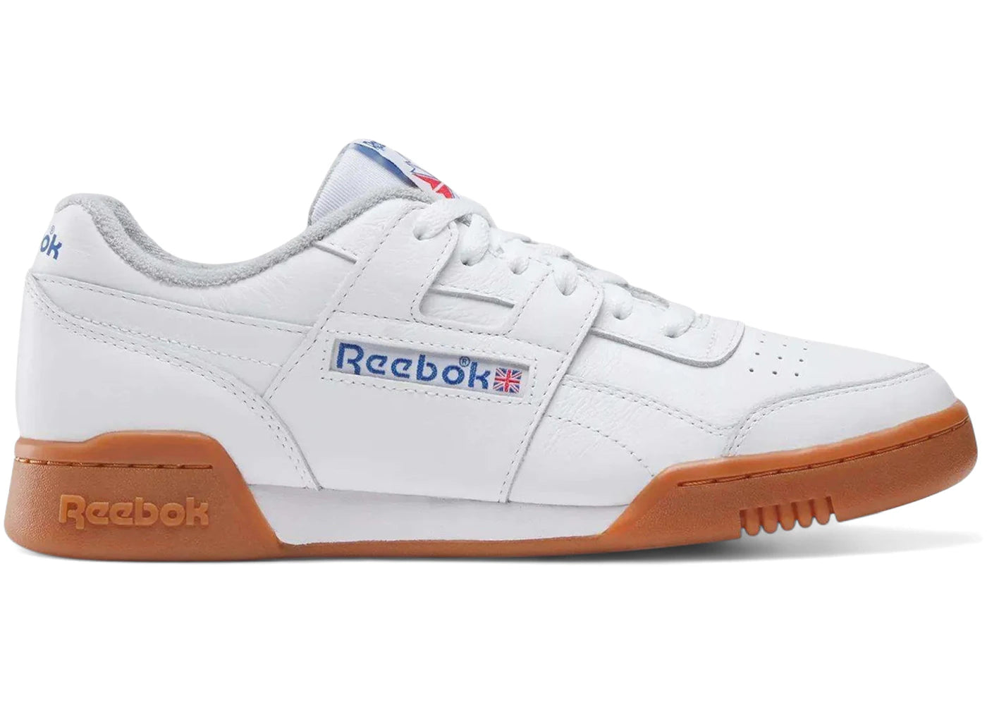 Reebok Workout Plus White Vector Blue