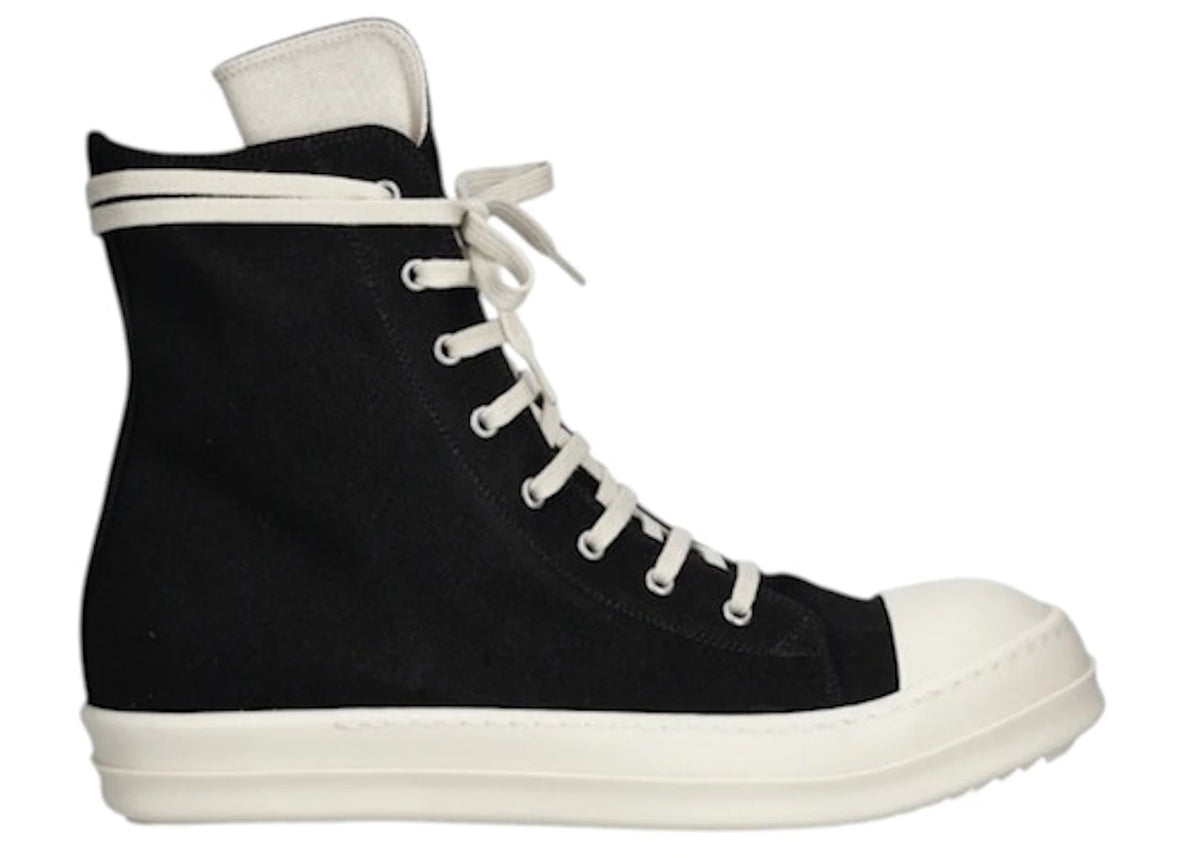 Rick Owens DRKSHDW High Top Black Milk - main view