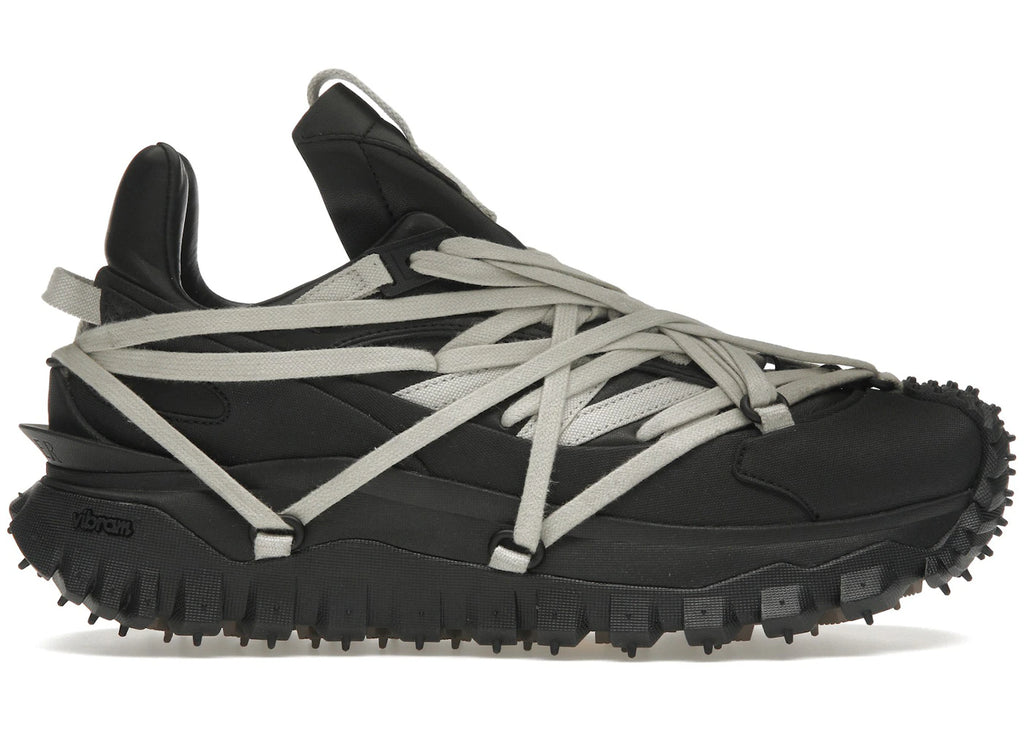 Rick Owens x Moncler Trailgrip Megalace Black - main view