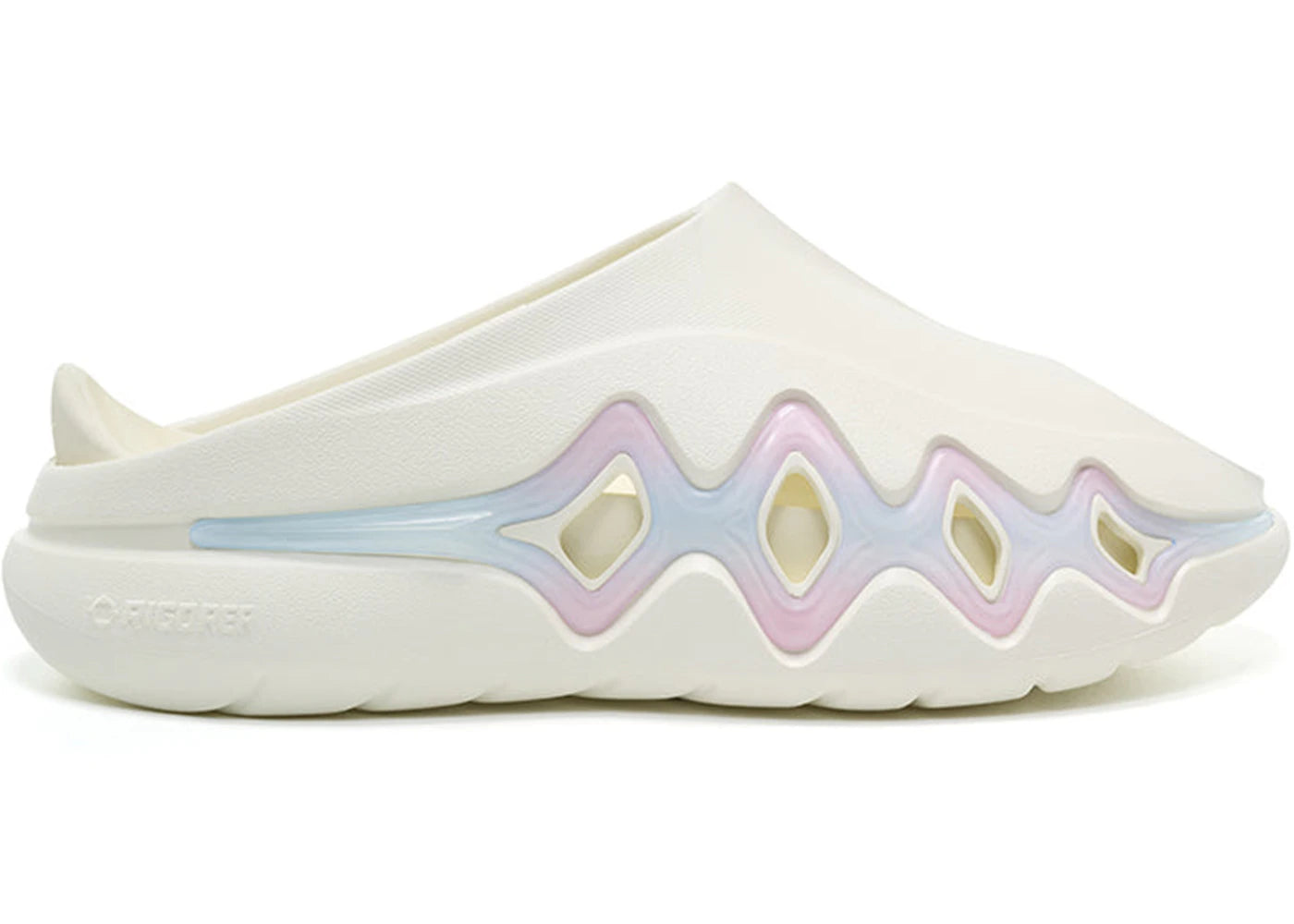 Rigorer Shark 3 Slides-White Pink Blue