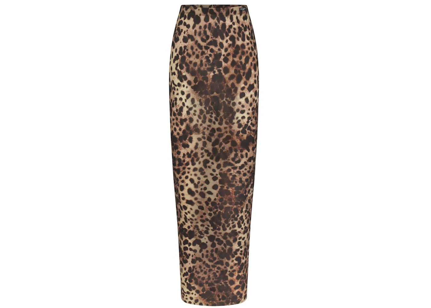 SKIMS x Dolce&amp;Gabbana Milky Sheer Long Skirt-Leopard