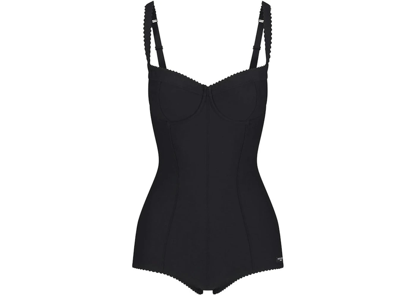 SKIMS x Dolce&amp;Gabbana Skims Body Bodysuit-Onyx