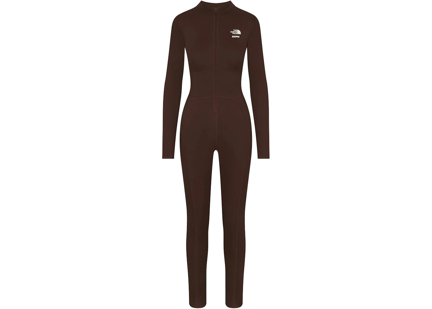 SKIMS x TNF Refina Bodysuit-Cocoa