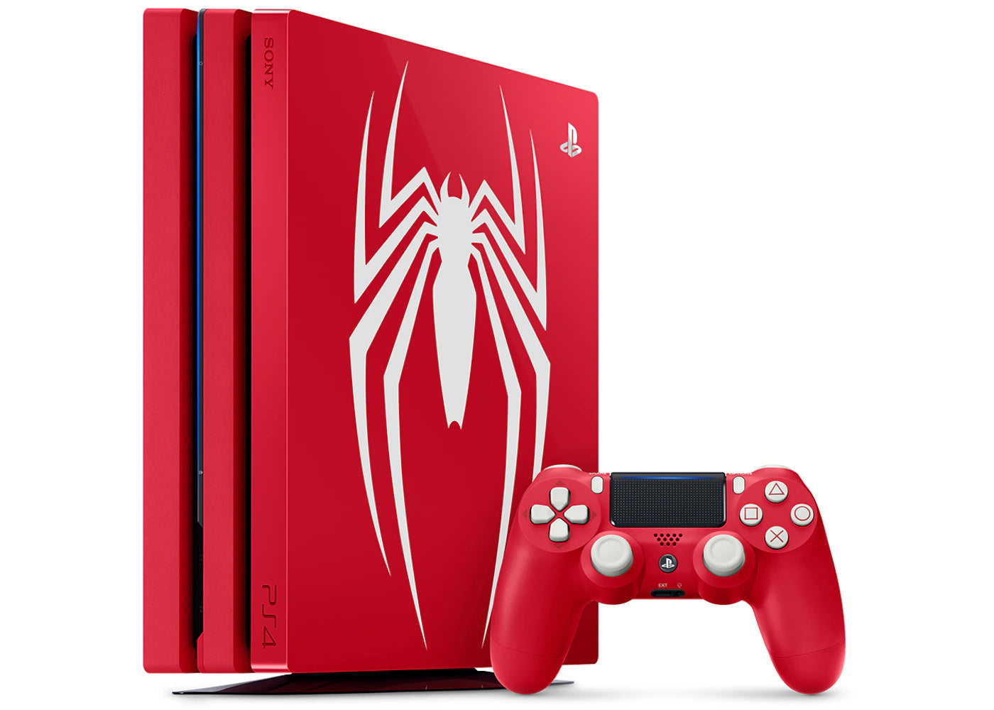 SONY Playstation 4 Pro Marvel's Spider-Man Limited Edition 1TB Amazing Red - main view