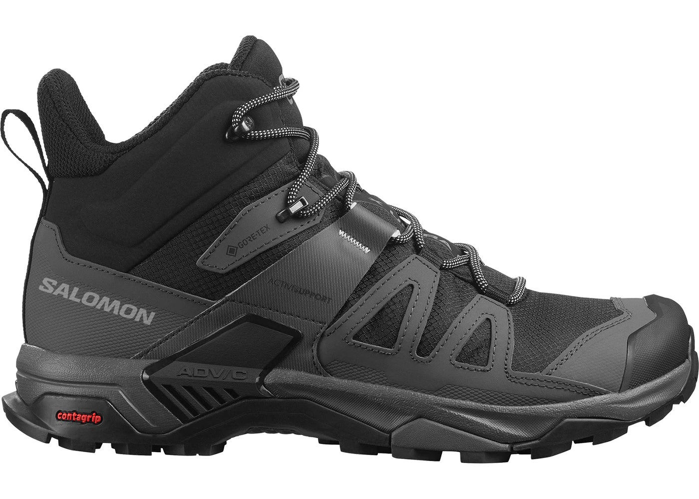 Salomon X Ultra 4 Mid Gore-Tex-Black Magnet
