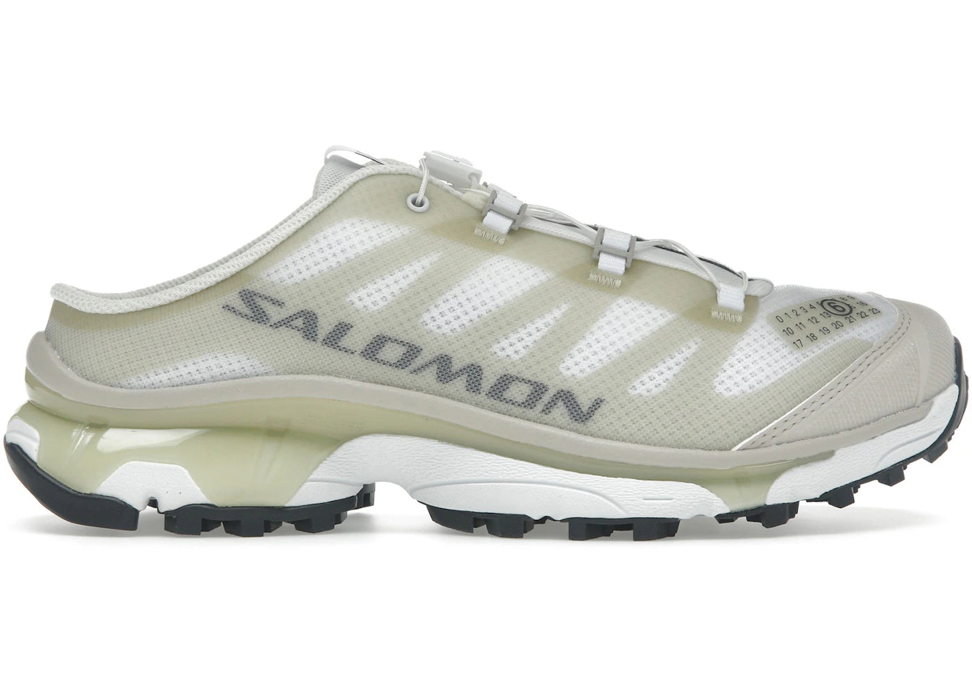 Salomon XT-4 Mule-MM6 Maison Margiela White Green Haze