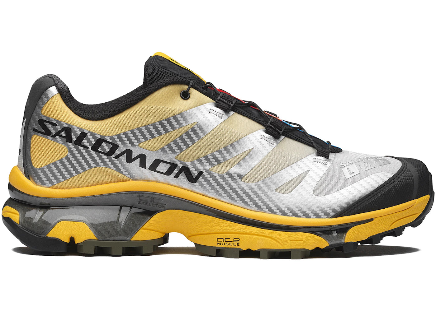 Salomon XT-4 OG Silver Black Lemon - main view