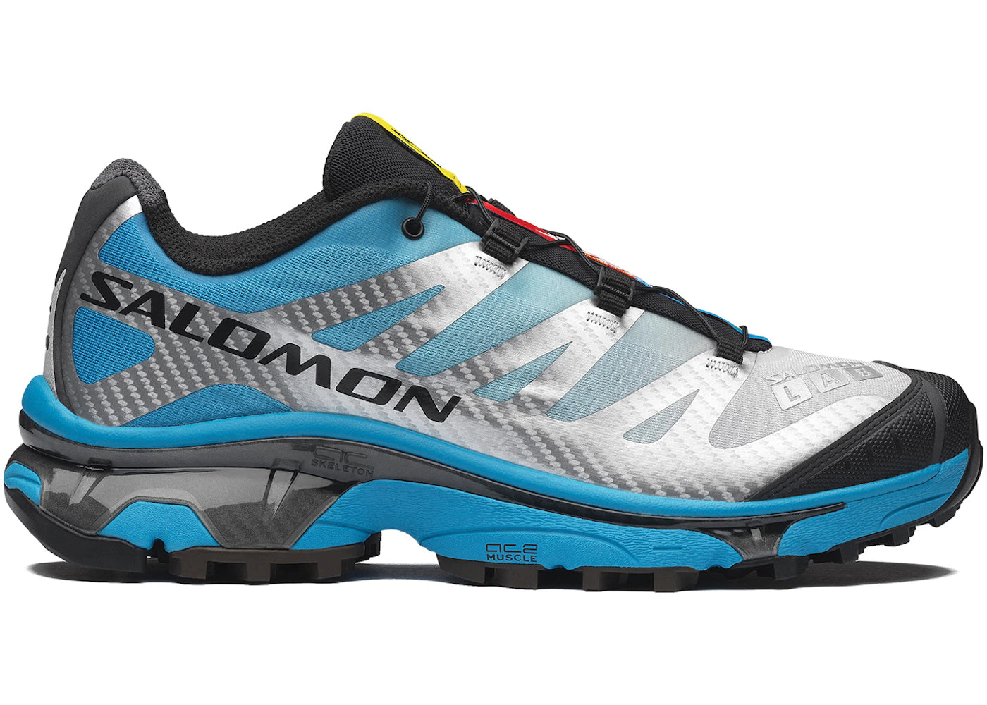 Salomon XT-4 OG Silver Black Transcend Blue - main view