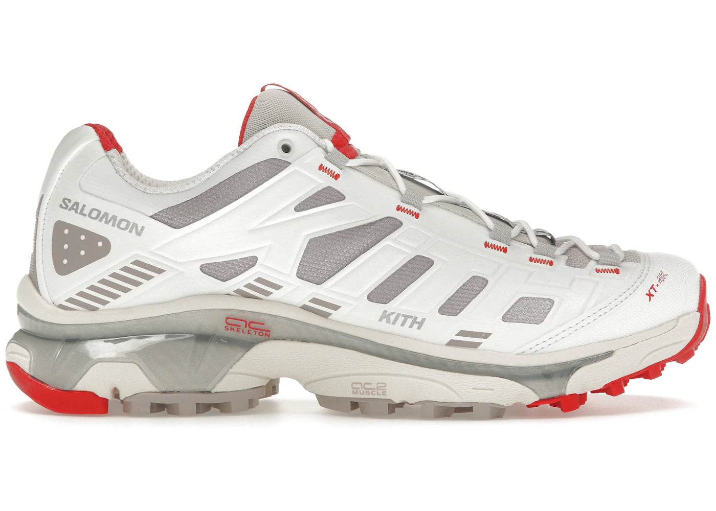 Salomon XT-4K-Kith Kithmas White Red