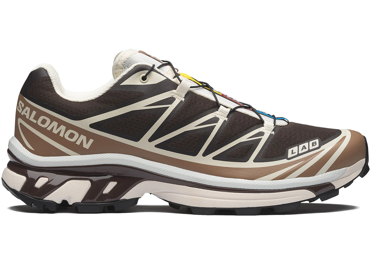 Salomon XT-6 Black Coffee Burro Bitter Chocolate - main view