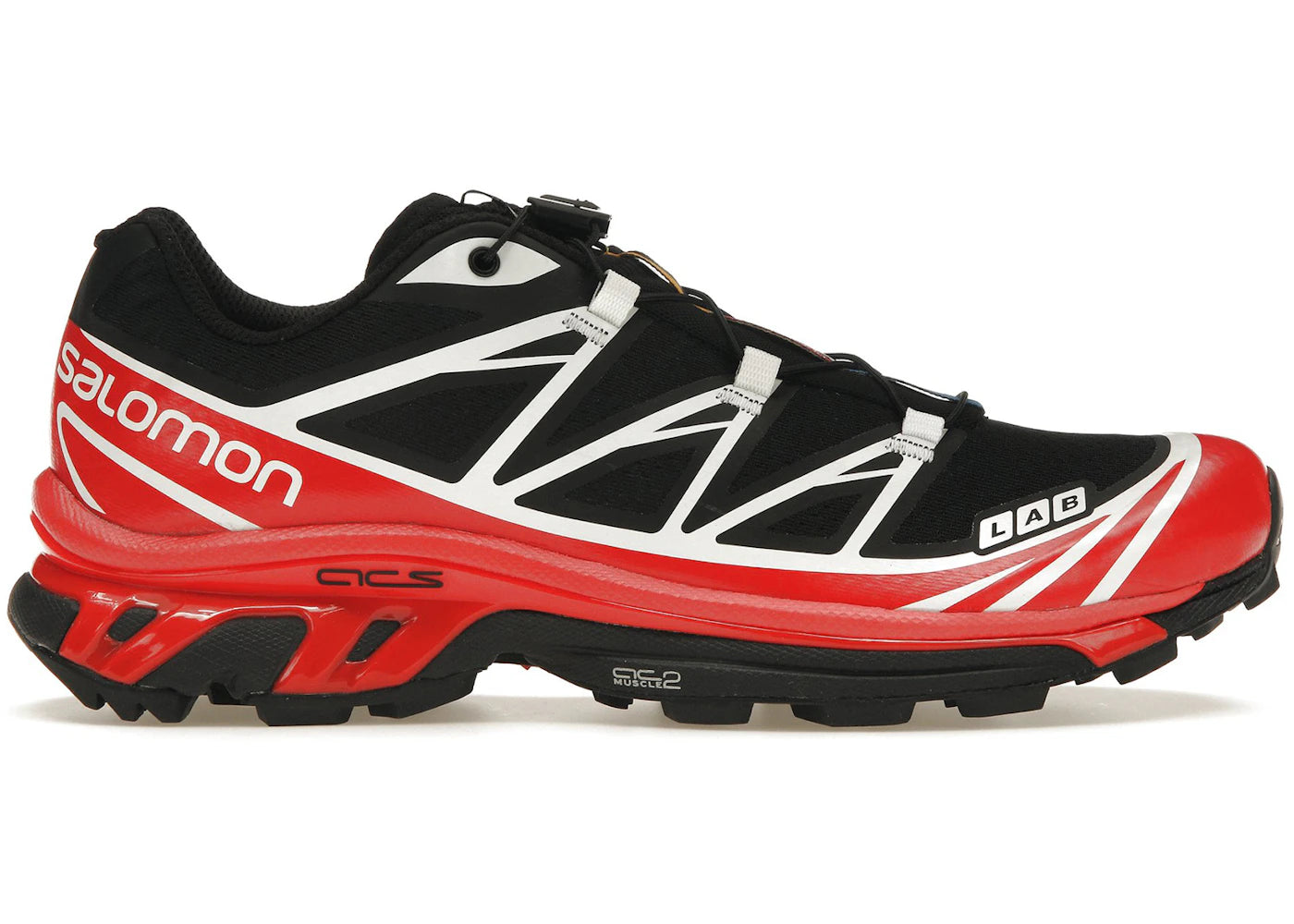 Salomon XT-6 Black Red White