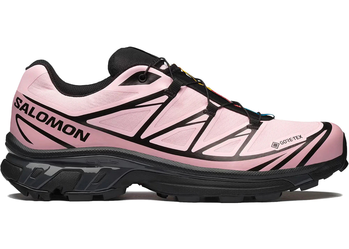 Salomon XT-6 Gore-Tex Black Icy Pink Dawn Pink - main view