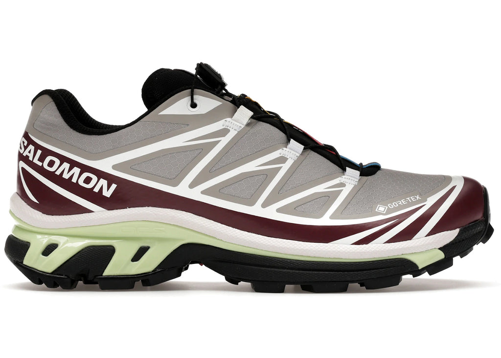 Salomon XT-6 Gore-Tex Paloma Maroon Banner
