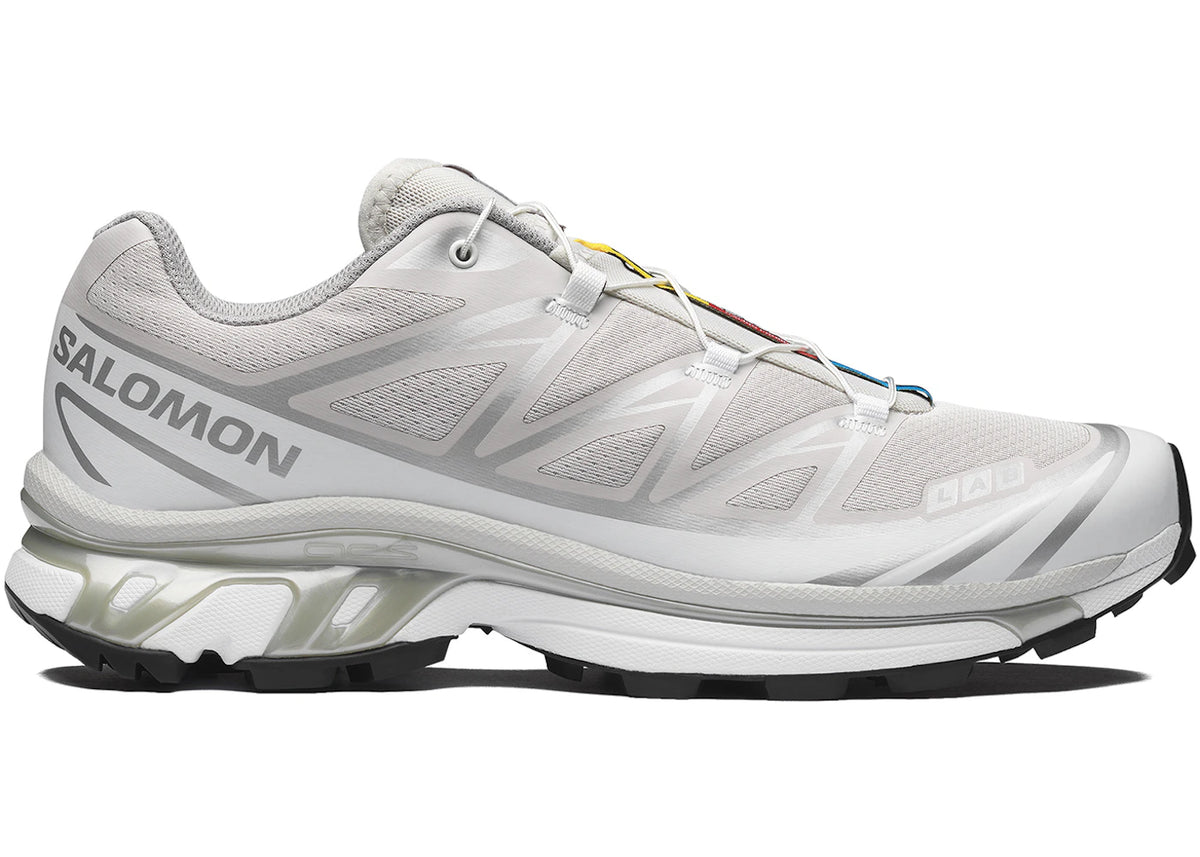 Salomon XT-6 Lunar Rock Silver White - main view