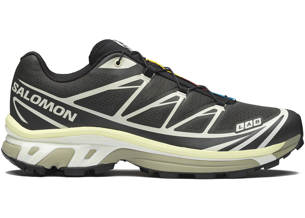 Salomon XT-6 Peat Icicle Lime Cream - main view