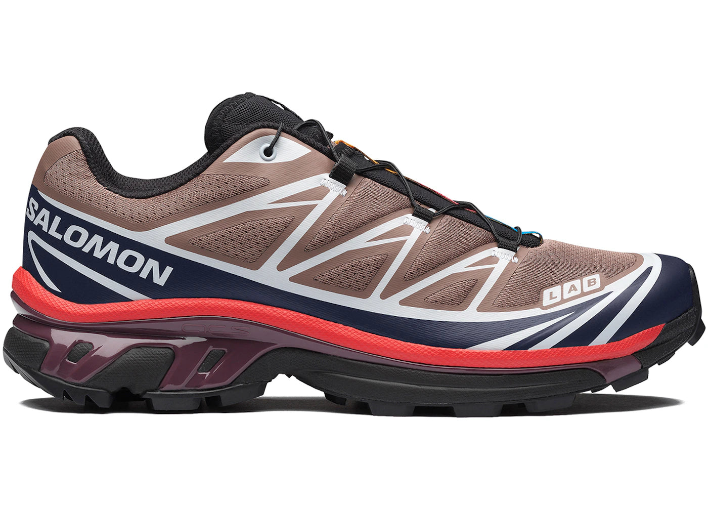 Salomon XT-6 Walnut Maritime Blue - main view