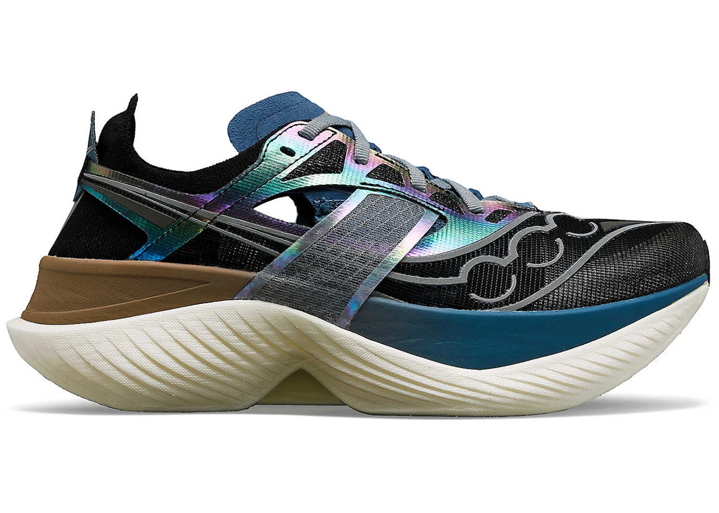 Saucony Endorphin Elite Winter Tech Caviar Mirage - main view