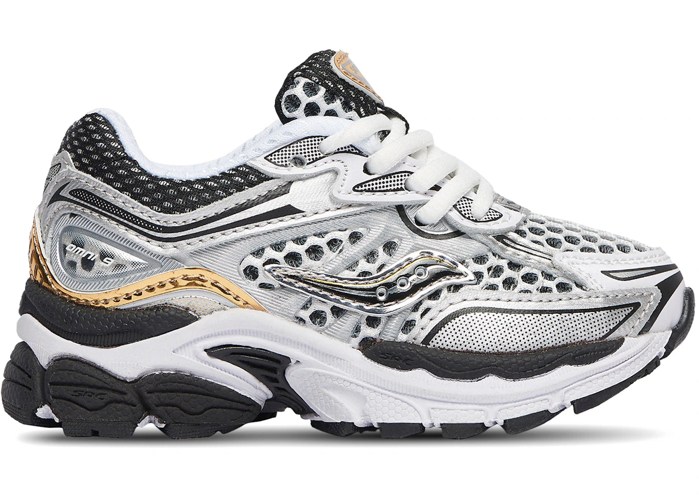 Saucony Omni 9 Silver Gold White - main view