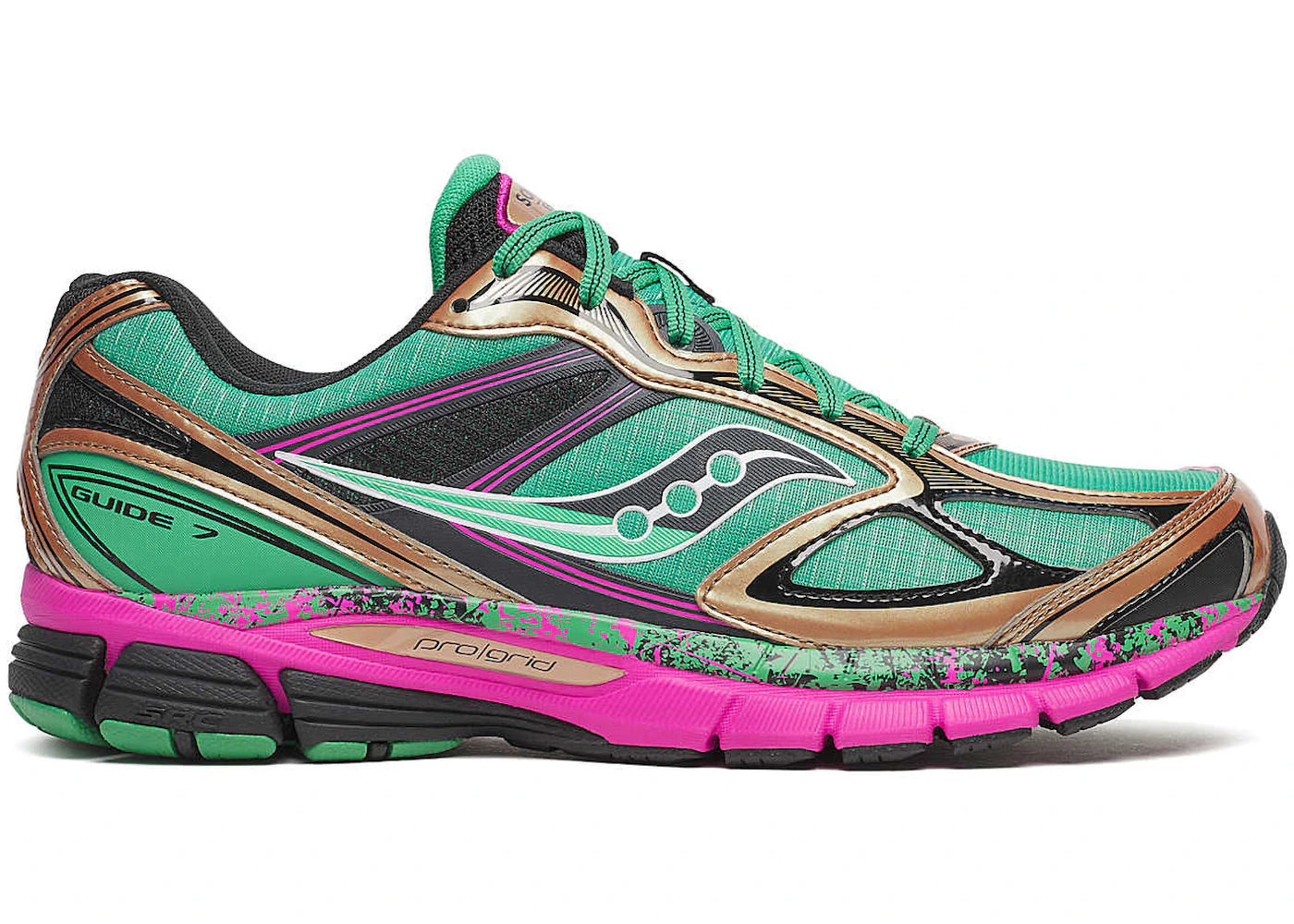 Saucony ProGrid Guide 7 Green Bronze - main view