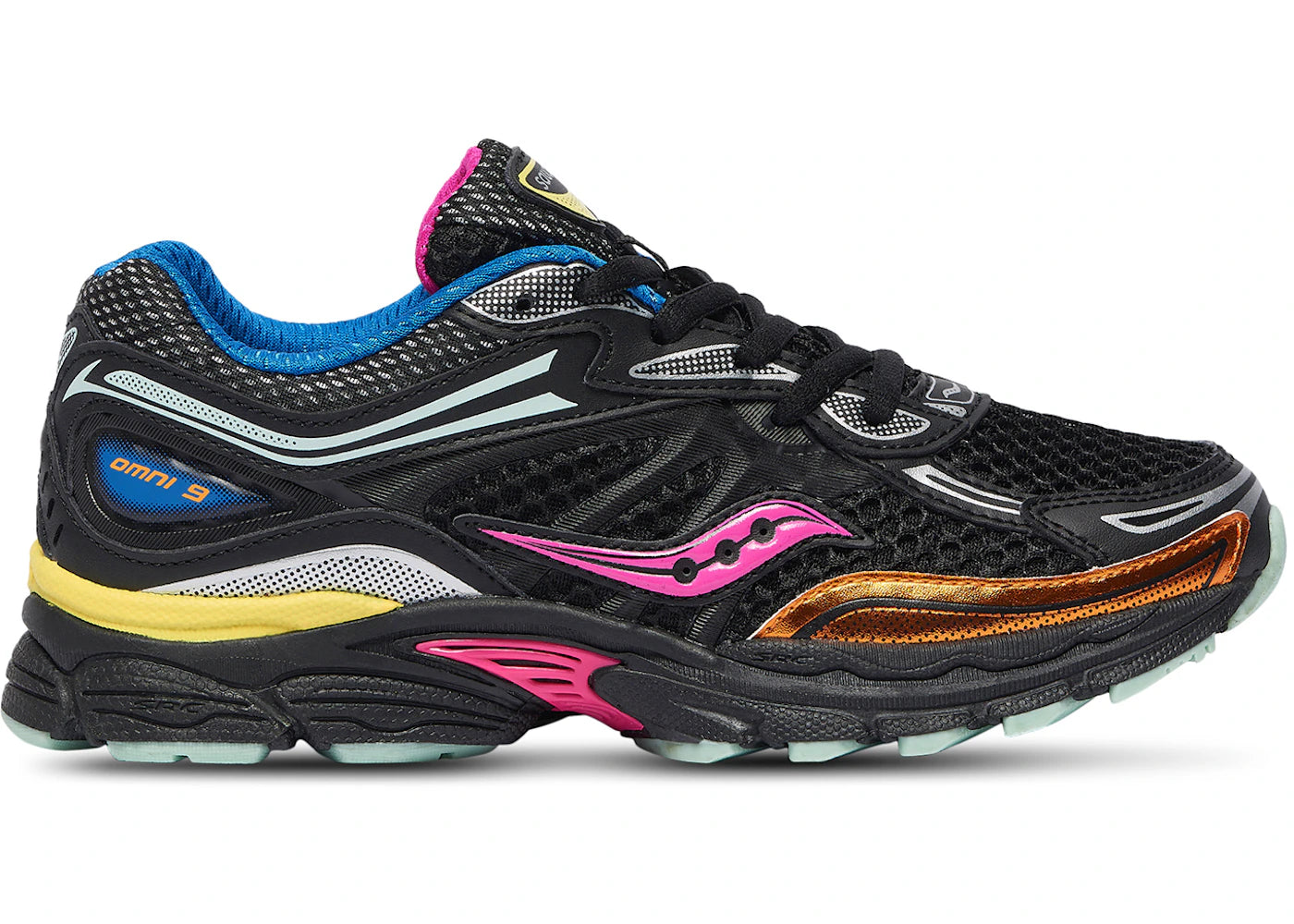 Saucony ProGrid Omni 9 Black/Multi - main view
