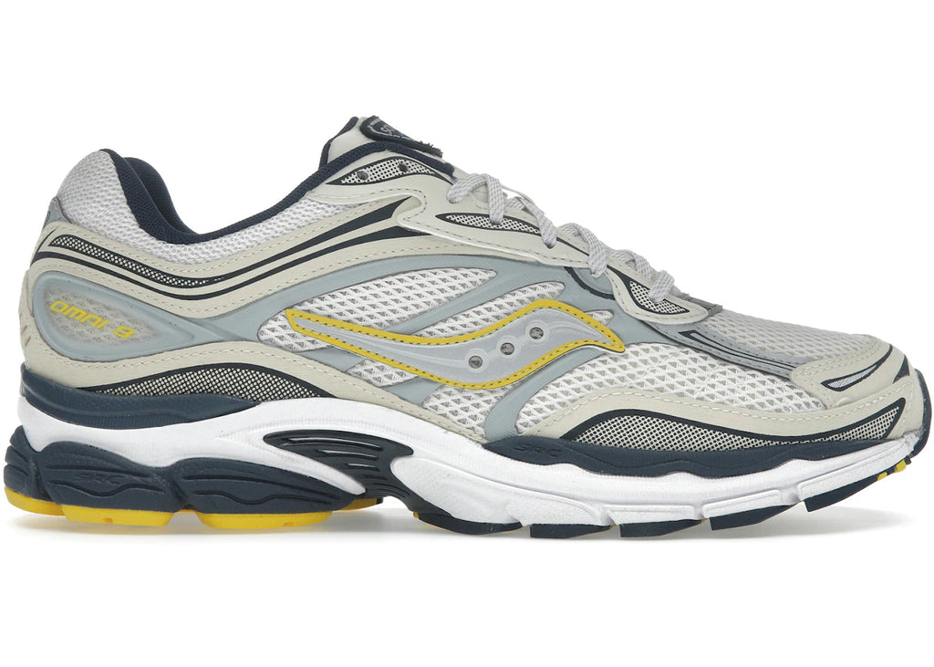 Saucony ProGrid Omni 9 Fabricated Future Pack White Yellow - main view