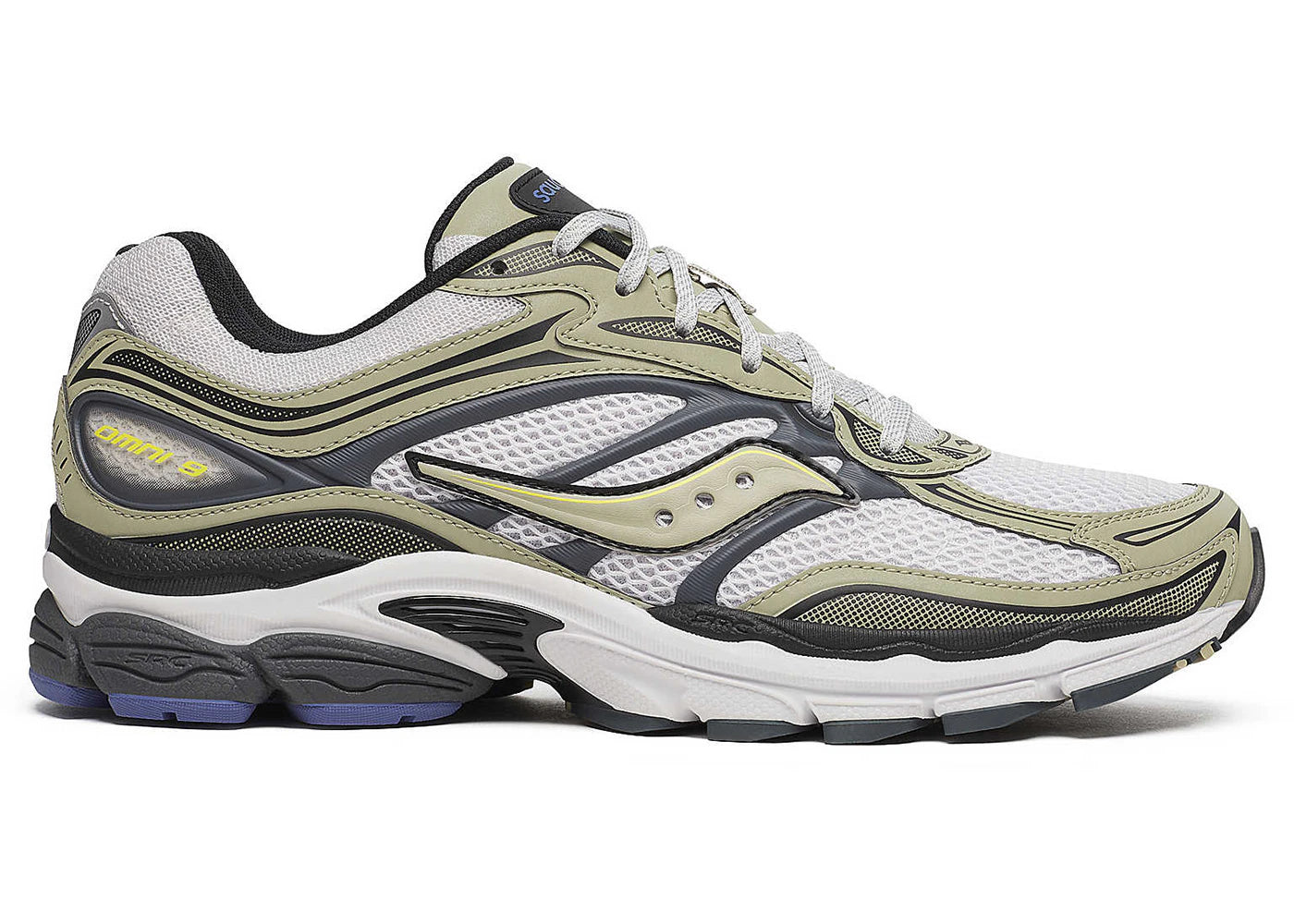 Saucony ProGrid Omni 9 Metallic White Gold