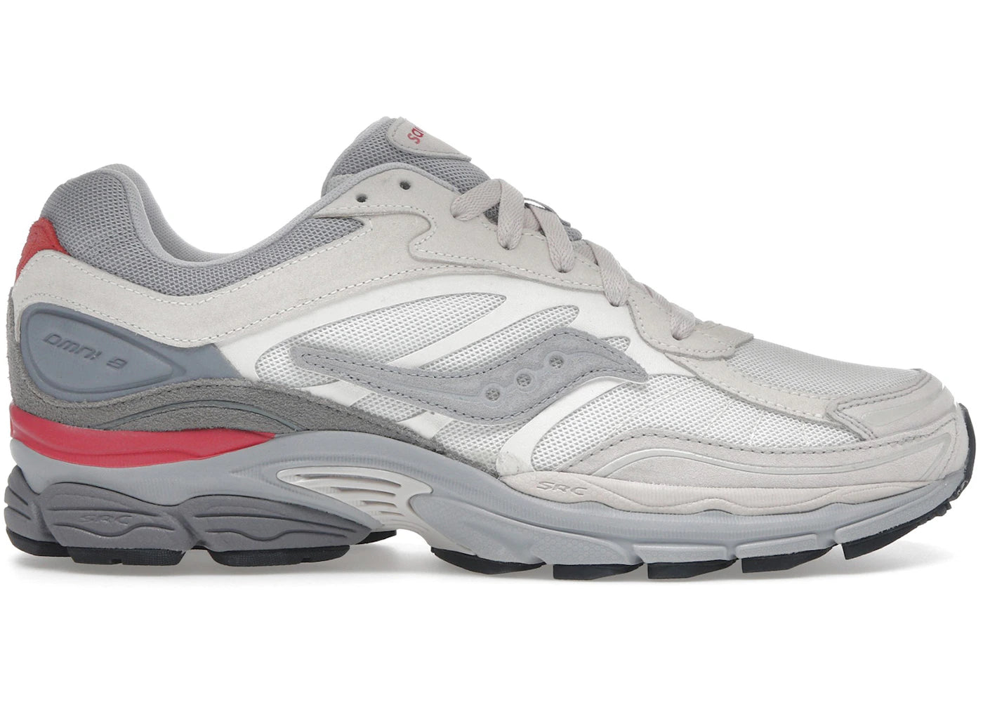 Saucony ProGrid Omni 9 Premium Ivory Grey Pink - main view