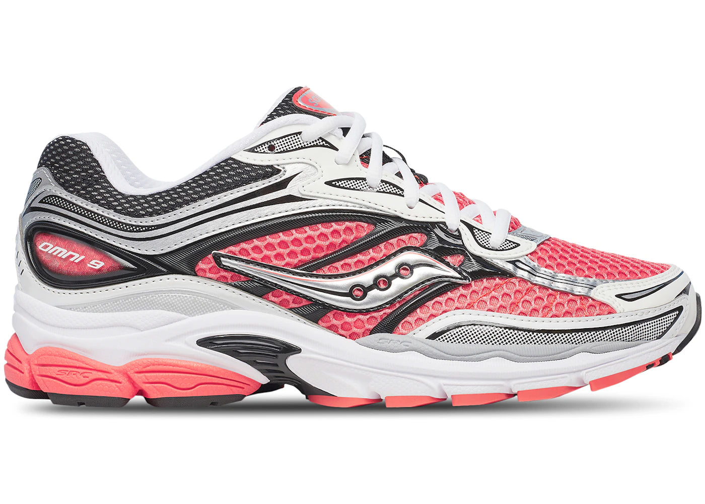 Saucony ProGrid Omni 9 Silver Coral - main view