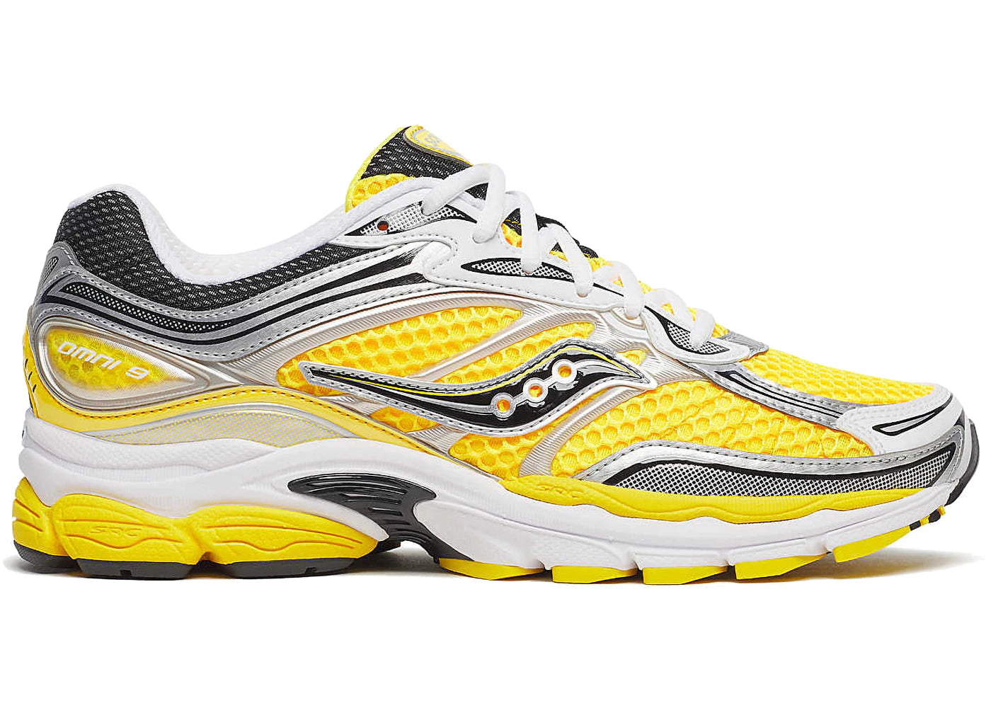 Saucony ProGrid Omni 9 ViZi Gold Metallic Silver - main view
