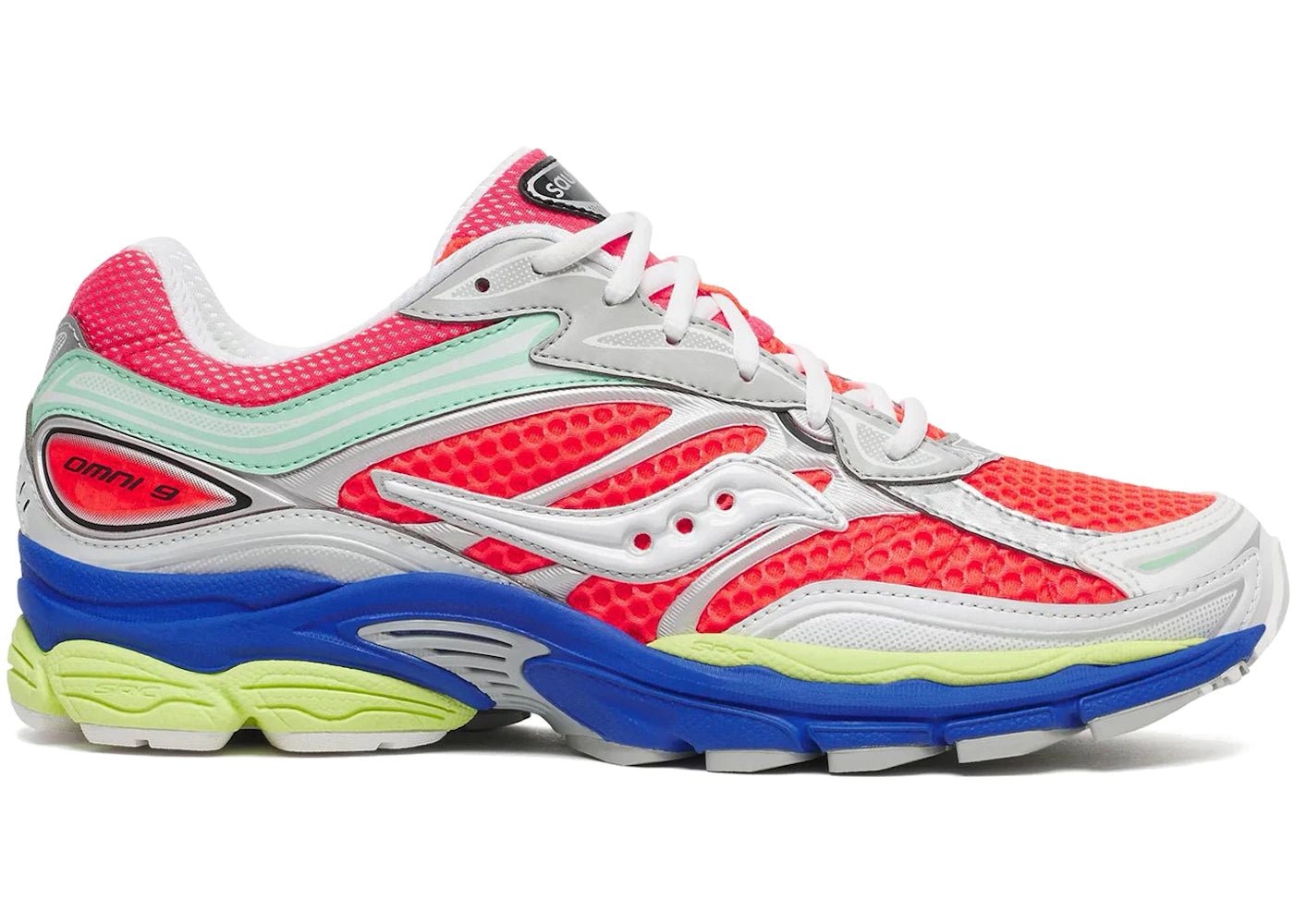 Saucony ProGrid Omni 9 ViZi Red Multi - main view
