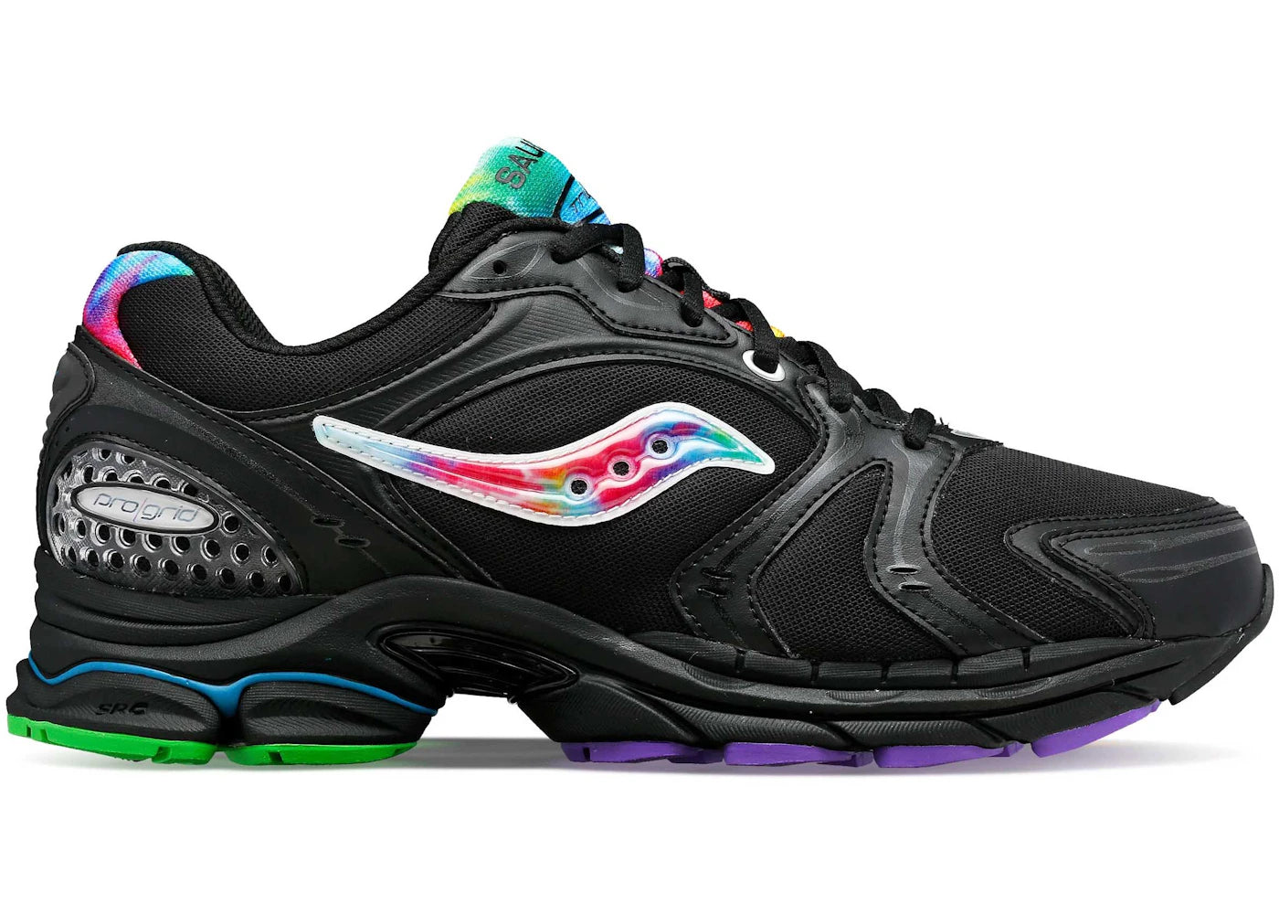 Saucony ProGrid Triumph 4 Tie-Dye Black - main view