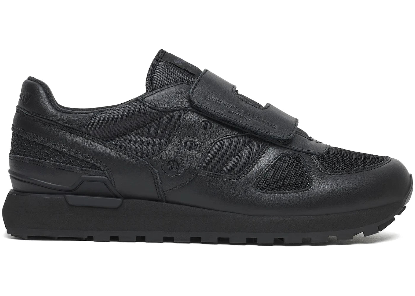Saucony Shadow Double Velcro Engineered Garments Black - main view