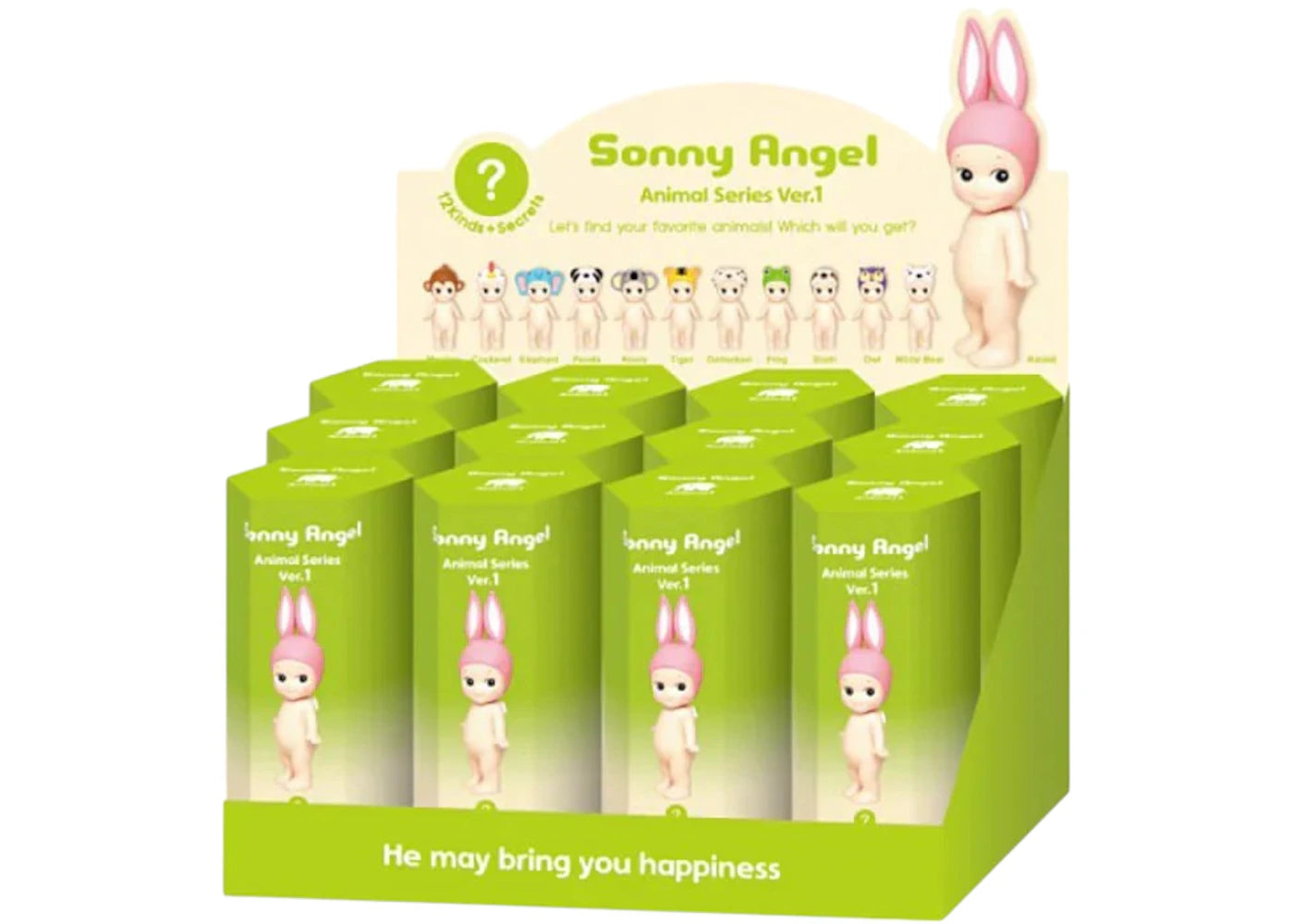 Sonny Angel Animal Series Ver.1 Sealed Case - main view