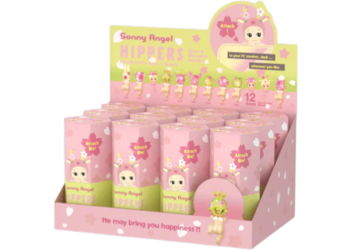 Sonny Angel HIPPERS Cherry Blossom Series Sealed Case - main view
